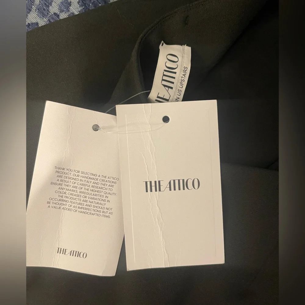 The Attico Abito Coco Embellished Mini Dress - Picture 4 of 6